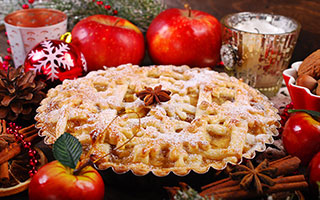 Christmas Apple pie