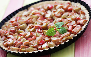Rhubarb pies